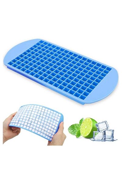 Generic Silicone Mini Ice Cube Tray, 160 Crushed Ice Cube Molds Easy Release Small Ice Cube for Chilling Wh