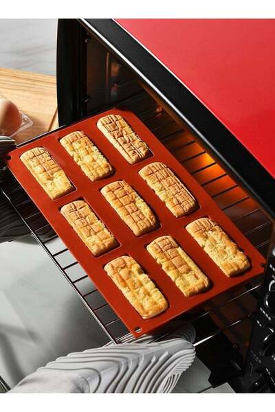 Generic 3D Stick Shape 9 Grid Silicone Mold for Chocolate Truffle Mousse Cake...