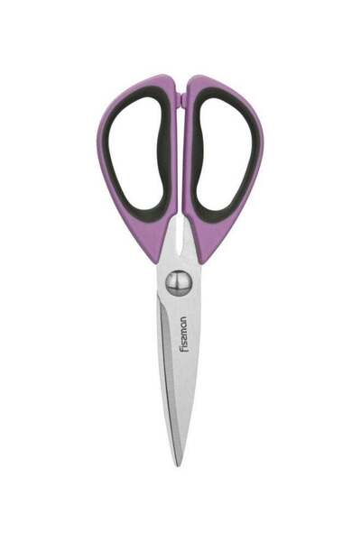 Generic Fissman Kitchen Scissors Purple/Silver 20cm