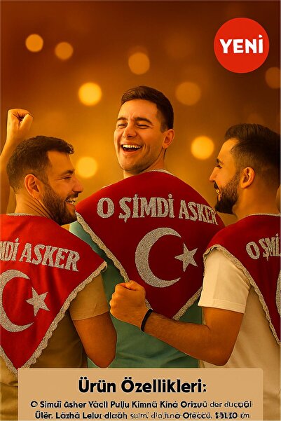 Kelebek Crvena boja ''Sada je vojnik'' napisano, henna pokrivač sa šljokicama...