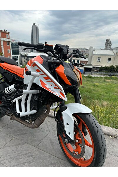 Hamza Motors KTM Duke 250 (2024) Ön Koruma Demiri(Beyaz)