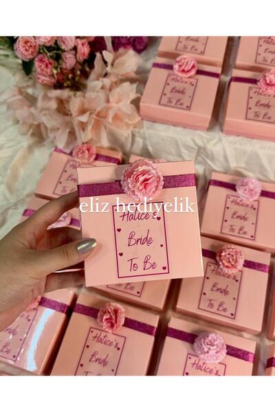 eliz 3 adet kutulu bride hediyelik toka oje ve el dövmesi