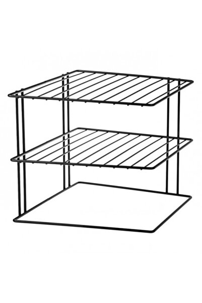 OEM Suport metalic pentru organizator de vase, cu 3 niveluri, 23 x 23 x 21 cm...