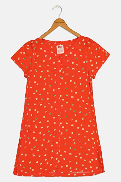 Levi's Kids Girl Allover Print Dress, Multicolor