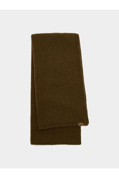 PARFOIS Kenarları Nervürlü Düz Eşarp