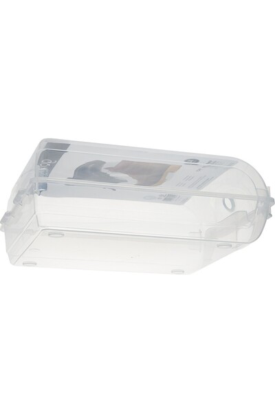 Gondol Ayakkabı - Bot Saklama Kutusu - 4 Adet (Şeffaf)