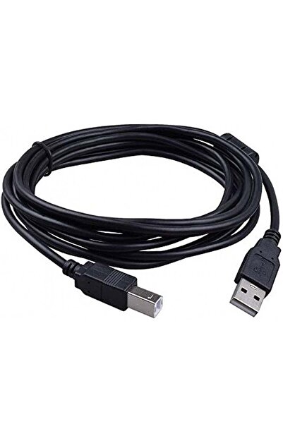 FUJISHKA كابل طابعة USB - كابل USB A إلى B 2.0 عالي السرعة | متوافق مع الطابعات، وأجهزة تحويل البيانات الرقمية إلى التناظرية، وأجهزة Dig