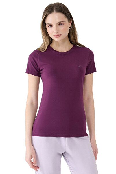 Other KOSZULKA DAMSKA BAWEŁNIANA 4F F2351 TRIOC OKRĄGŁY DEKOLT