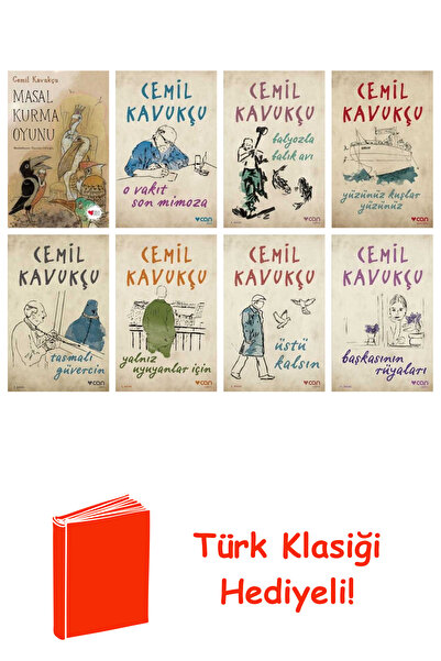 Artemis Yayınları مجموعة كتب سيميل كافوكتشو 8 كتب + هدية كلاسيكية تركية