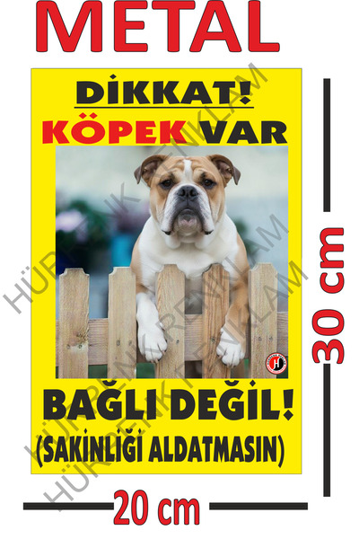 sıradışıhediyem لافتة تحذيرية: هناك كلب، لا علاقة له، مقاس 20×30، مطبوعة على ...