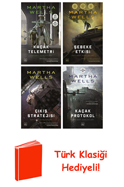 Artemis Yayınları مجموعة مارثا ويلز المكونة من 4 كتب + هدية كلاسيكية تركية