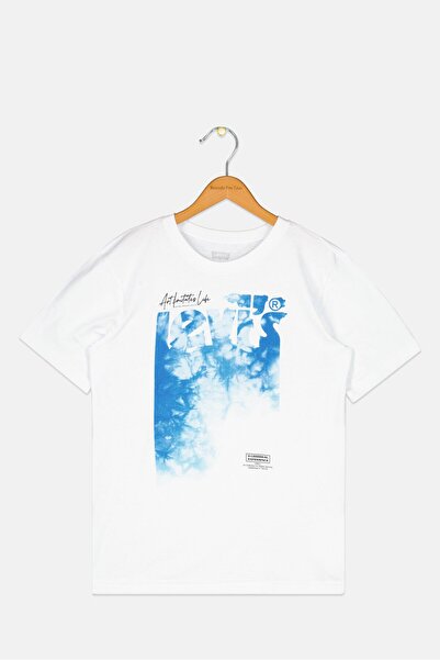 Levi's Kids Boy Brand Logo Short Sleeves T-Shirt, White