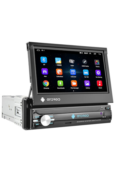 OEM Universal Android 1DIN Navigation, Retractable Screen, 2GB RAM, 32GB Storage, Bluetooth, WiFi