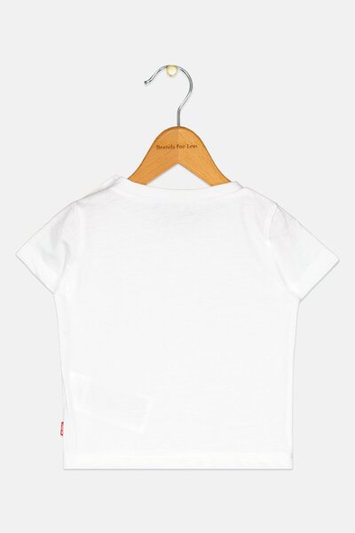 Levi's Toddlers Boy Brand Logo Short Sleeve T-Shirt, White