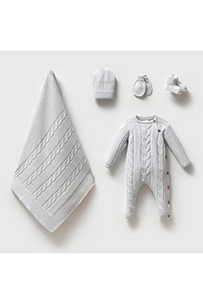 Nipperland مجموعة مكونة من 5 قطع عضوية معتمدة من GOTS باللون الأزرق