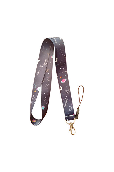 Ankara Üniforma حبل تعليق للرقبة وحزام للهاتف من Planet Star Galaxy (حامل الب...