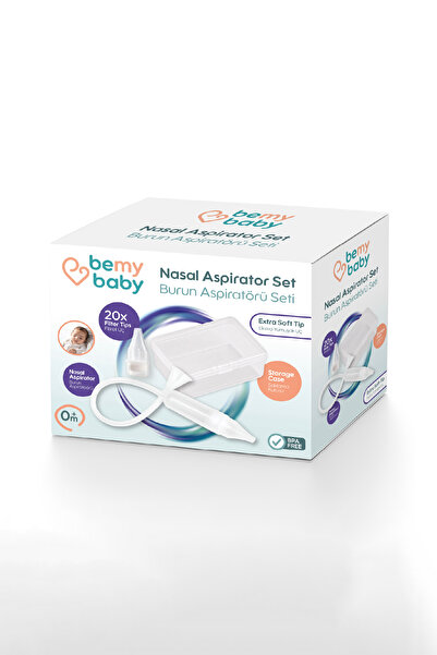 Bemy Baby Burun Aspiratörü ve 20 Adet Yedek Filtre