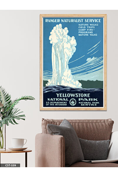 CeSht Ranger Naturalist Service Jednodijelna slika u drvenom okviru