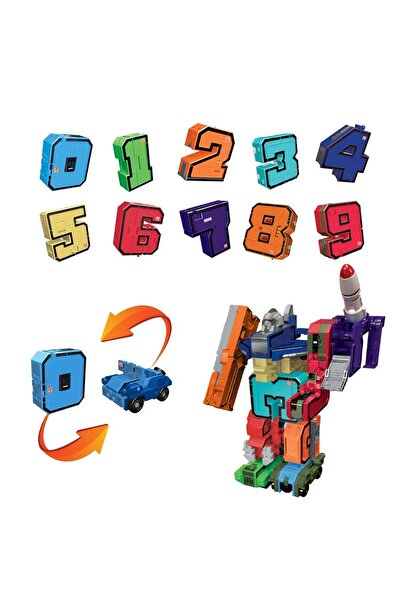 dekofon Pocket Morphers Dönüşebilen Numaralar -Mini Jip