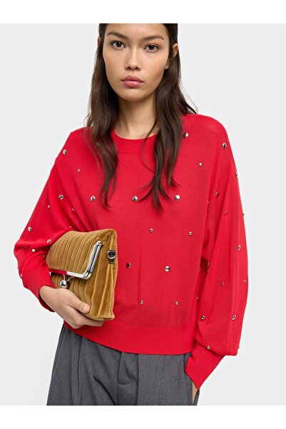 PARFOIS Zımba Detaylı Triko Kazak