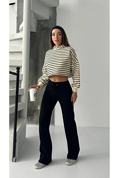 HepsitrentStore Fitted Comfort Mold Black Pants