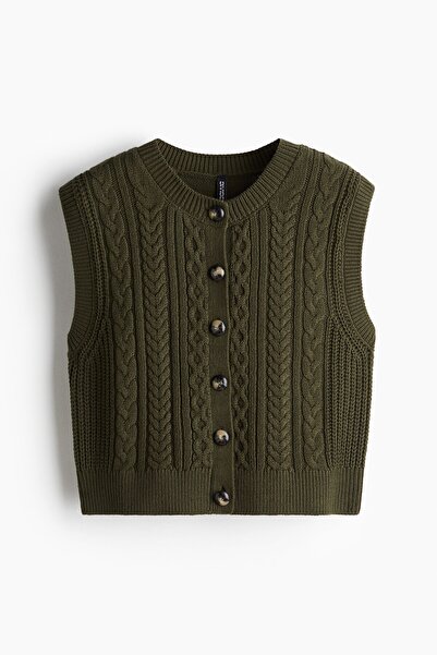 H&M Saç Örgüsü Yelek