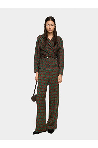 PARFOIS %100 Pamuklu Desenli Pantolon