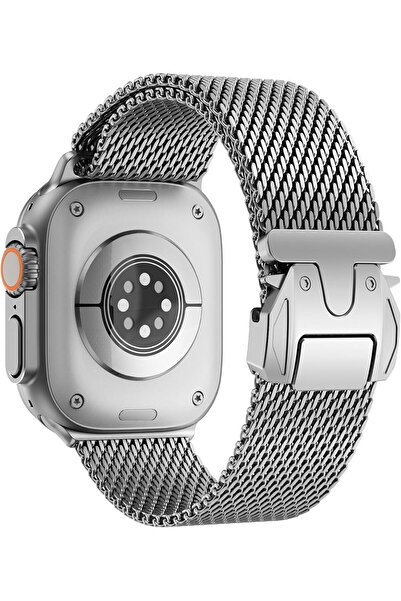 Generic Milanese Loop Stainless Steel Mesh Band for Apple Watch (Multiple Sizes)