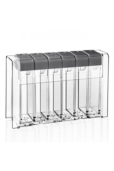 OEM Set of 6 transparent spice containers