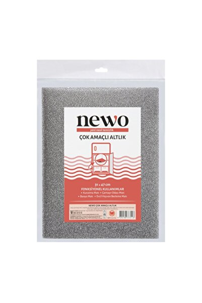 KMS HOME Newo Çok Amaçlı Altlık Bulaşık Matı Evcil Hayvan Matı 31x47 cm