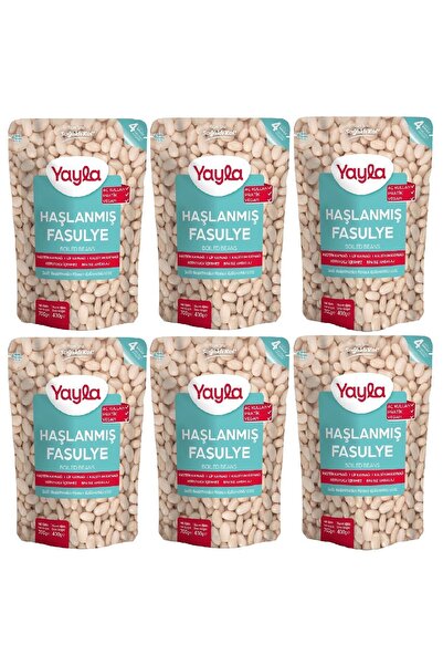 Yayla Haşlanmış Fasulye 700 gr x 6 Adet