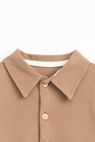 Vauva Organik Pamuklu Bebek Tulum – Unisex Kışlık Rahat ve Yumuşak Kumaş