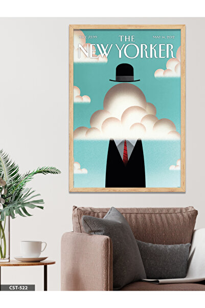 CeSht Poster iz časopisa The New Yorker, Rene Magritte, jednodijelna slika u ...