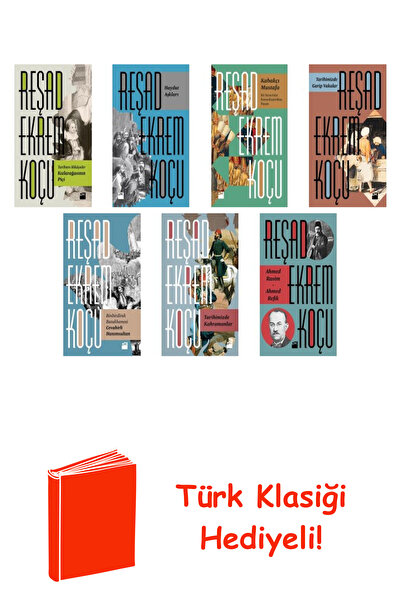 Artemis Yayınları Reşad Ekrem Koçu 7 Kitap Seti + Türk Klasiği Hediye