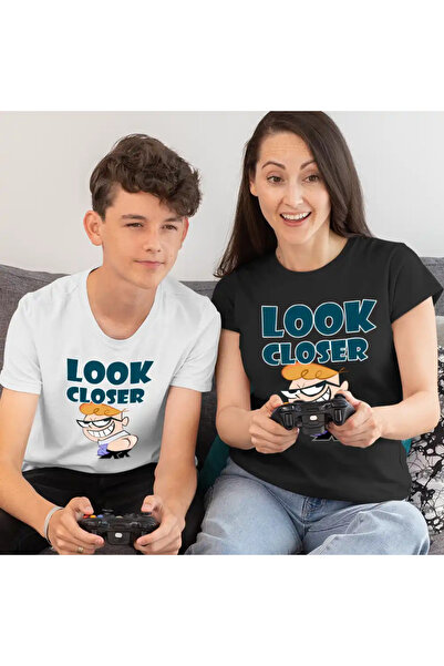 OEM Tricou Femei Laboratorul lui Dexter Look Closer