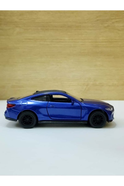 WELLY 1.36 ÖLÇEK MARKA LİSANSLI BMW M4 LACİVERT RENK 12CM MODEL METAL ARABA