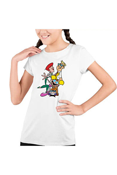 OEM Tricou Copii Fete Laborator Dexter Familie