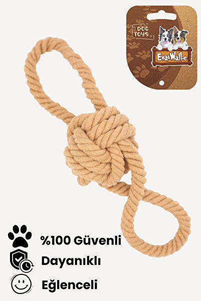 Eva & Wall-e Ortası Toplu Halat Köpek Oyuncağı | Küçük, Orta ve Büyük Irklar ...