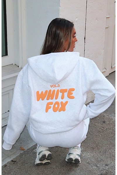 Flaubert سترة نسائية مطبوعة بثلاث خيوط كبيرة الحجم