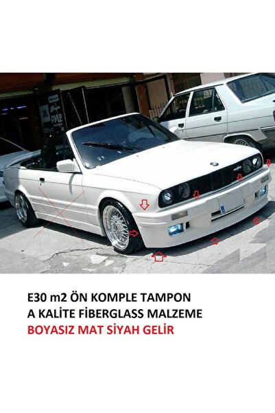 Bodykitartgarage E30 M2 KOMPLE ÖN TAMPON(BOYASIZ)FİBERGLASS