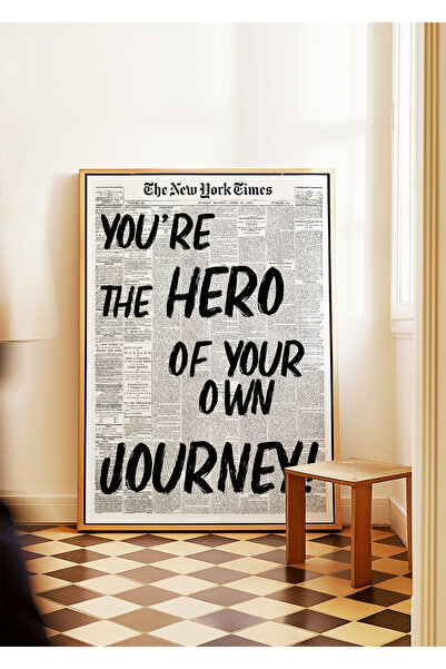 ARTHOUSECOLLECTIVE Ti si heroj svog sopstvenog putovanja – Neuramljeni poster...