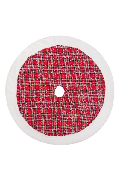 ANTBRO Φούστα χριστουγεννιάτικου δέντρου με καρά και νιφάδες χιονιού, South P...