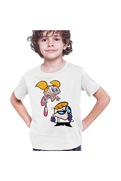 OEM Tricou Copii Baieti Laborator Dexter Dee Dee Tiptil Furiseaza