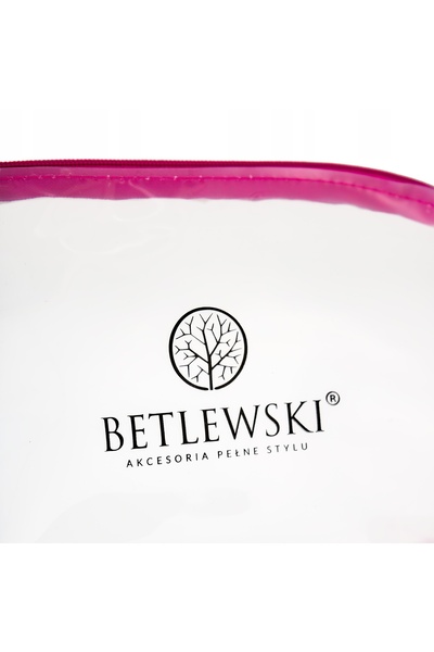 Other BKP-02 RED Transparent HOLO Cosmetic Bag