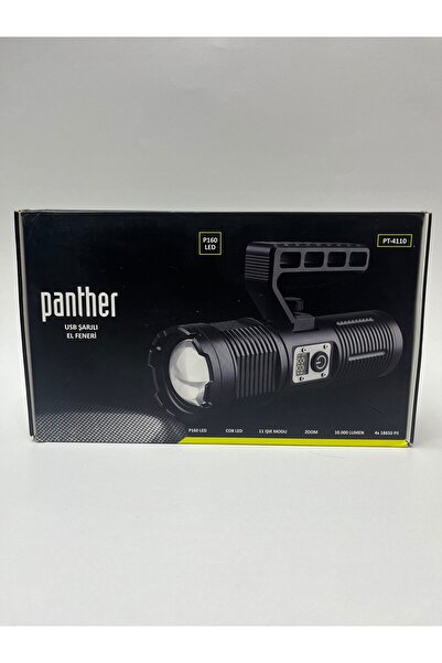 Panther PT-4110 Usb Şarjlı El Feneri 10.000 LÜMEN
