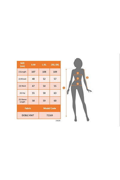 TUA MODA Tua Fashion Women's Long Sleeve V Neck Side Slit Two Thread Midi Dress