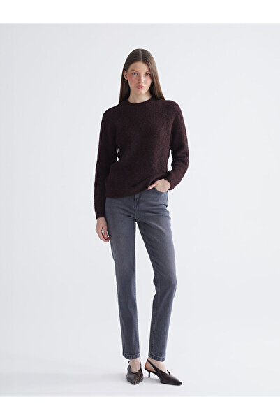 LC Waikiki Gray Mom Fit Women's Jean Pants