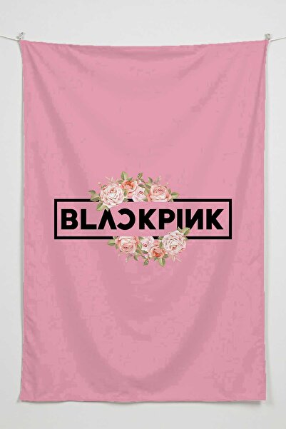 RUGRUMBA Черно-розово покритие за стена – с музикална тематика, висококачеств...