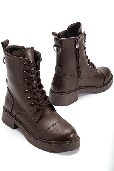 SUİNS SHOES Γυναικείες μπότες με κορδόνια μοντέλο Suins Marcia