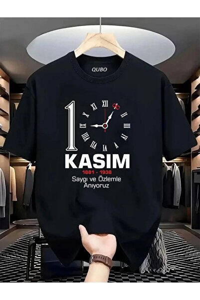 qubo sportswear & company qubo Unisex ATATURK ΟΚΤΟBER oversized με τύπωμα Βαμ...